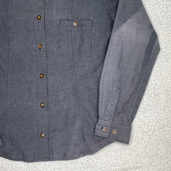 Woolrich Charcoal Heather Flannel Shirt: Size Extra Large - Picture 6 of 10